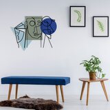 Atelier Del Sofa zidna dekoracija Kubizm 7053, 70x53 cm, Šarena Cene