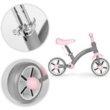 ECO TOYS balansni bicikl za djecu – EVA kotači, podesivo sjedalo, sivi | shoptok.hr