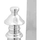vidaXL držač za knjige Set od 2 Srebrni Aluminij 11 x 12 x 19,5 cm | shoptok.hr