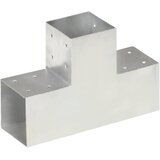  Spojnici za stupove u T-obliku 4 kom pocinčani metal 101x101 mm | shoptok.hr