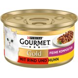  2 x Gourmet Gold po posebnoj cijeni! - Fina kompozicija: govedina i piletina (24 x 85 g) u