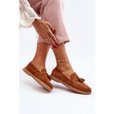Boto Women's Suede Moccasins Camel Dansitu | ePonuda.com