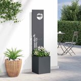  Privatnost u vrtu Rezbarija Antracit 32 x 32 x 150 cm | shoptok.hr