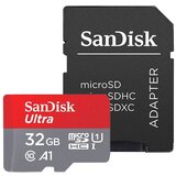 Sandisk Spominska kartica Ultra microSDHC, 32 GB + SD Adapter | Shoptok.si