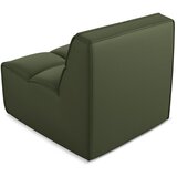 Makamii Zelena modularna sjedeća garnitura od imitacije kože Kalai – | shoptok.hr