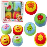  Set mekanih dječjih loptica s raznim motivima - 4 kom | shoptok.hr
