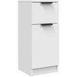 Maison Chic Komoda - Predalnik bela 30x30x70 cm konstruiran les, (21716036) Cene