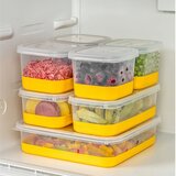 Hermia Set organizera za frižider, 7 komada, Žuti Cene