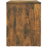  Nočna omarica dimljeni hrast 40x30x40 cm konstruiran les, (20730889) | Shoptok.si