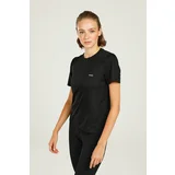 Kinetix SN646 JULIA T-SHIRT 2FX BLACK Woman Sleeve T-Sh