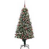  Umjetno božićno drvce Zelena 180 cm PVC i Čelik i Plastika | shoptok.hr