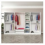 Hanah home Ormar Kale Plus-7788, 315x210x52 cm, Bijela | Eponuda.ba