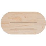  Ploča stola 100x50x2,5 cm Masivno drvo Bor Ovalni | shoptok.hr