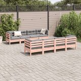  9-dijelni set vrtnih sofa s jastucima masivno drvo duglazije | shoptok.hr