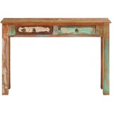  Konzolni stol 110 x 30 x 75 cm od masivnog obnovljenog drva | shoptok.hr
