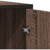  Komoda smeđi hrast 92x35x76 cm izrađeno drvo | shoptok.hr
