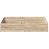  Okvir za podesivu bazu kreveta Hrast sonoma 100 x 200 cm - Hrast sonoma 100 x 200 cm Samo okvir kreveta | shoptok.hr