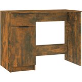  Radni stol boja dimljenog hrasta 100x50x75 cm konstruirano drvo | shoptok.hr