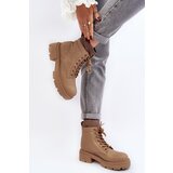 Boto Women's ankle boots with sock in beige by Rivella | ePonuda.com