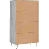  Visoka komoda siva sonome 60x36x110 cm od konstruiranog drva | shoptok.hr