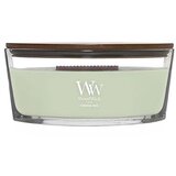 WoodWick Ethereal Haze dišeča sveča z lesenim stenjem (hearthwick) 453.6 g | Shoptok.si