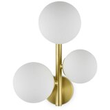 Ideal Lux led zidna svetiljka perlage 3xG9/3W/230V zlatna/bela | Eponuda.com