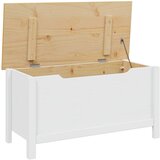  Kutija za spremanje HILL Bijela i medeno smeđa 90 x 40 x 45 cm | Eponuda.ba