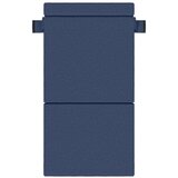 SK foldajući kauč na krevet Plava 190 x 100 x 15 cm tkanina - Plava 190 x 100 x 15 cm tkanina | shoptok.hr