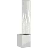  Privatnost u vrtu Srebrno 32 x 32 x 150 cm Pocinčani čelik | shoptok.hr
