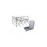 Velteh Rasklopivi Sto za Piknik + 4 stolice 120x60cm 86320 | ePonuda.com