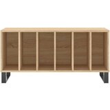 vidaXL Omarica za gramofonske plošče hrast sonoma 100x38x48 cm les | Shoptok.si