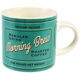 Rex London Kremno belo-turkizna keramična skodelica 350 ml Morning Brew – | Shoptok.si