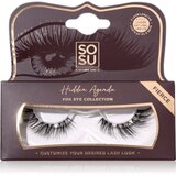 SOSU Cosmetics Hidden Agenda Fox Eye Collection umjetne trepavice nijansa Fierce 1 kom | shoptok.hr