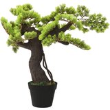 vidaXL umjetni bonsai čempres s posudom 70 cm zeleni | shoptok.hr