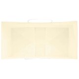  Papirnate vrećice 250 kom s ručkama žute 32x17x44 cm | Eponuda.com