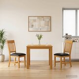  Blagovaonski set 3 kom. Crna Čvrsto Hrastovo Drvo | shoptok.hr