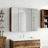  Kopalniška ogledalna omara Dimljeni oreh 60 x 14,5 x 50 cm, (5000233107) | Shoptok.si