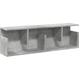 Maison Chic Stenska omarica - Zidna omarica 100x20x30 cm betonsko siva inženirski les iu959, (22063471) | Shoptok.si
