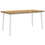  Kvadratni blagovaonski stol 160 x 70 x 75 cm Bijela - Bijela 160 x 70 x 75 cm Četvrtasto | shoptok.hr