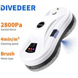 DIVEDEER Robot za čiščenje oken, visoka sesalna moč, inteligentno delovanje, pršenje vode 334, EU, Da, (5000202003) | Shoptok.si