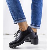 Gemre Black pumps with thick heels Landra | Shoptok.si