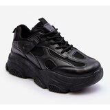 Kesi Women's platform sneakers black Agnenia cene