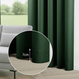 Filumi Temno zelena zavesa za delno zatemnitev Calisto – | Shoptok.si