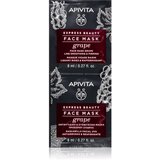 Apivita Express Beauty Grape maska proti gubam za učvrstitev obraza 2 x 8 ml Cene