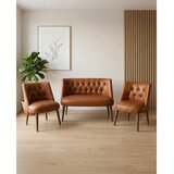 Atelier Del Sofa Az-Tkmln-01-Cvz set od 2 fotelje i dvoseda, svetlobraon Cene