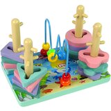  Wooden Bricks Sorter Sea World Educational Beads | shoptok.hr
