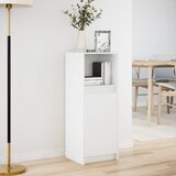  Komoda s LED svjetlima bijela 38x34x100 cm konstruirano drvo | Eponuda.ba