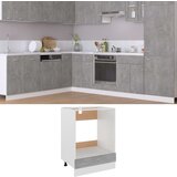 vidaXL Ormarić za pećnicu siva boja betona 60 x 46 x 81,5 cm iverica Cijene