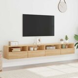  Zidni TV ormarići 2 kom boja hrasta 100 x 30 x 30 cm drveni | shoptok.hr