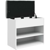  klop za čevlje bela 62x32x50 cm inženirski les | Shoptok.si